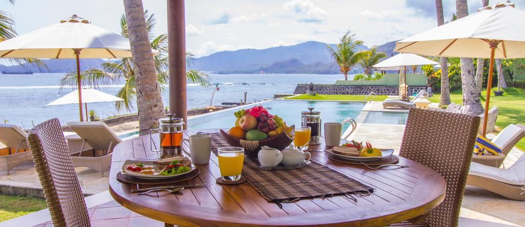 Oceanfront Citakara Sari Villas Candidasa Екстериор снимка
